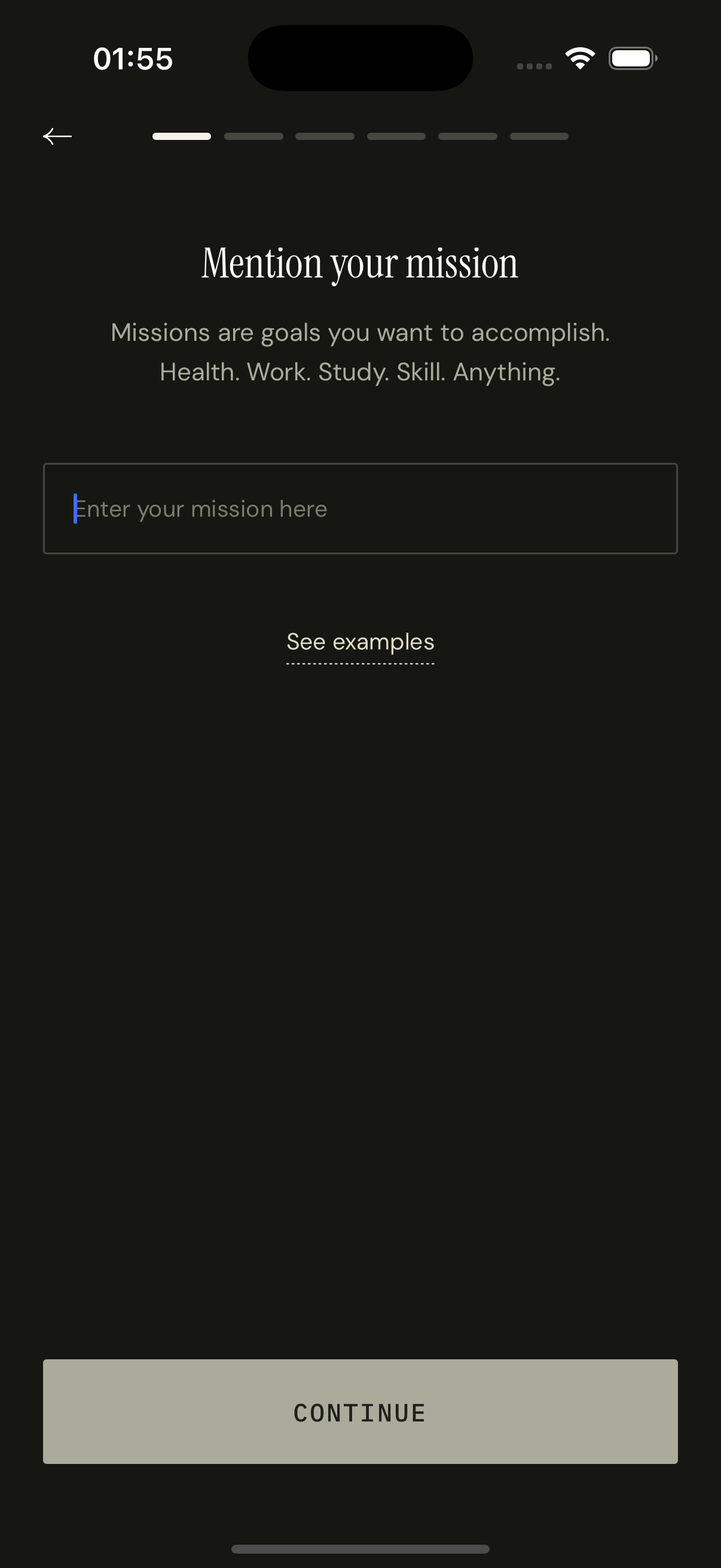 New Mission